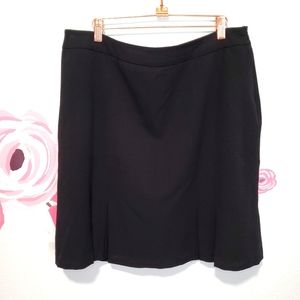Apt. 9 Stretch Black Pleated Skirt